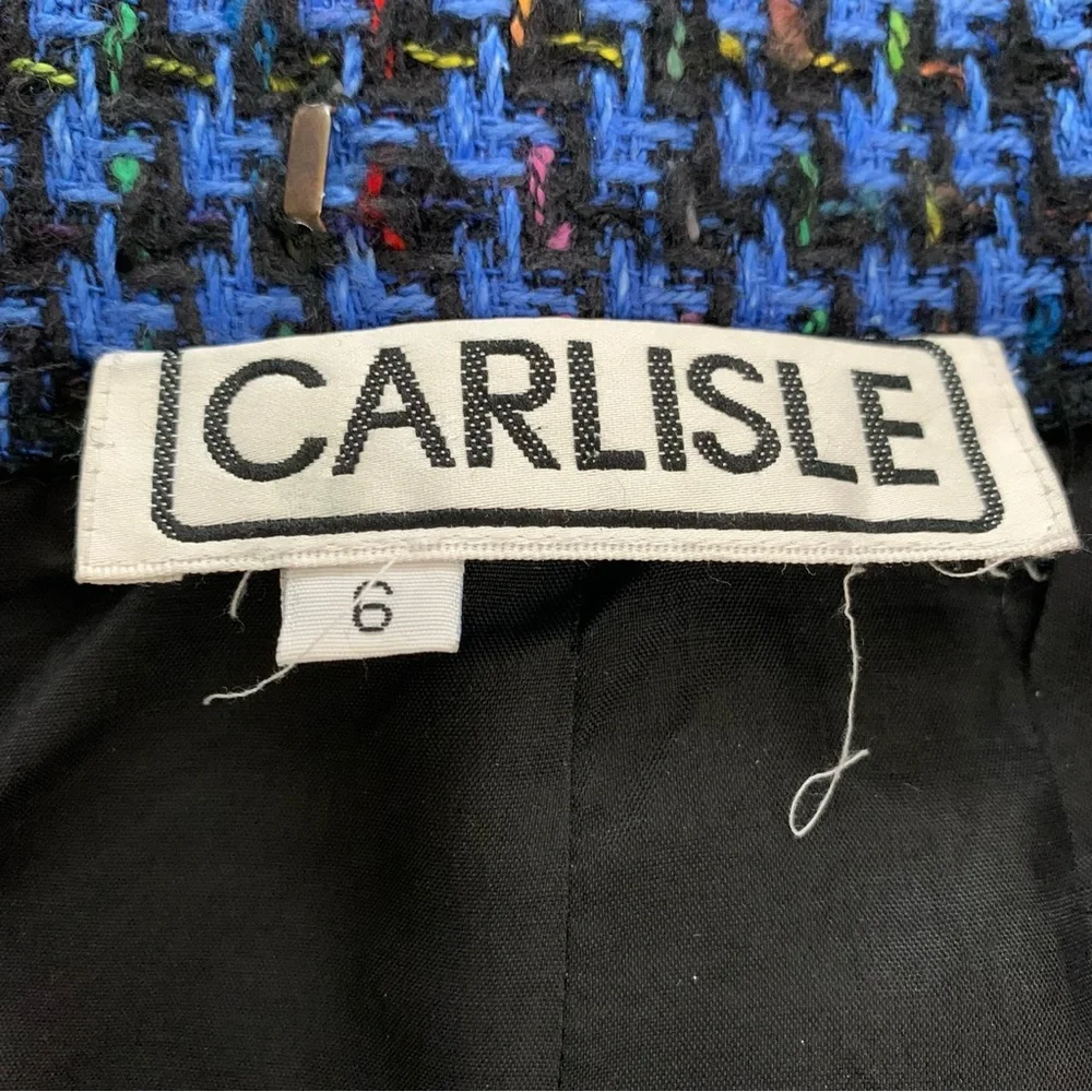 Carlisle Vintage Tweed Two Piece Skirt Suit Set